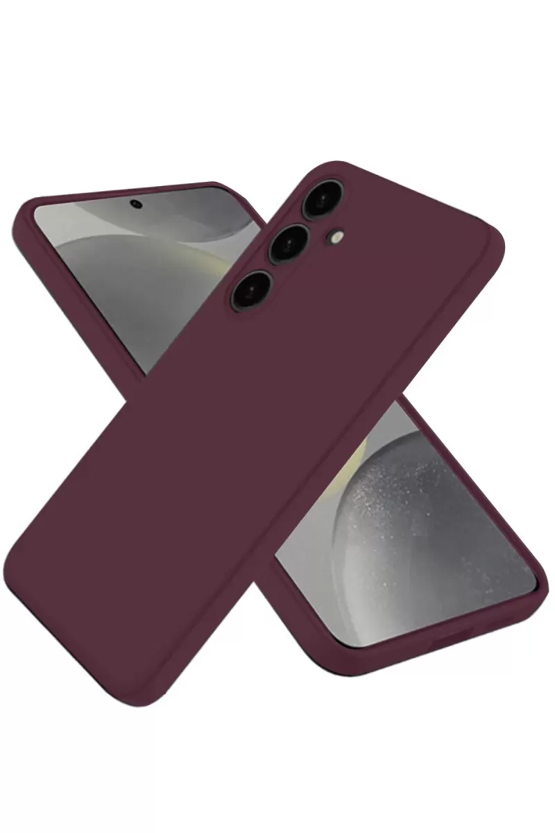 Newface Samsung Galaxy A56 Kılıf Nano içi Kadife Silikon - Mor