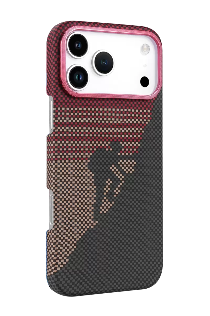 Newface Apple iPhone 17 Pro Vega Magsafe Kapak - Kırmızı