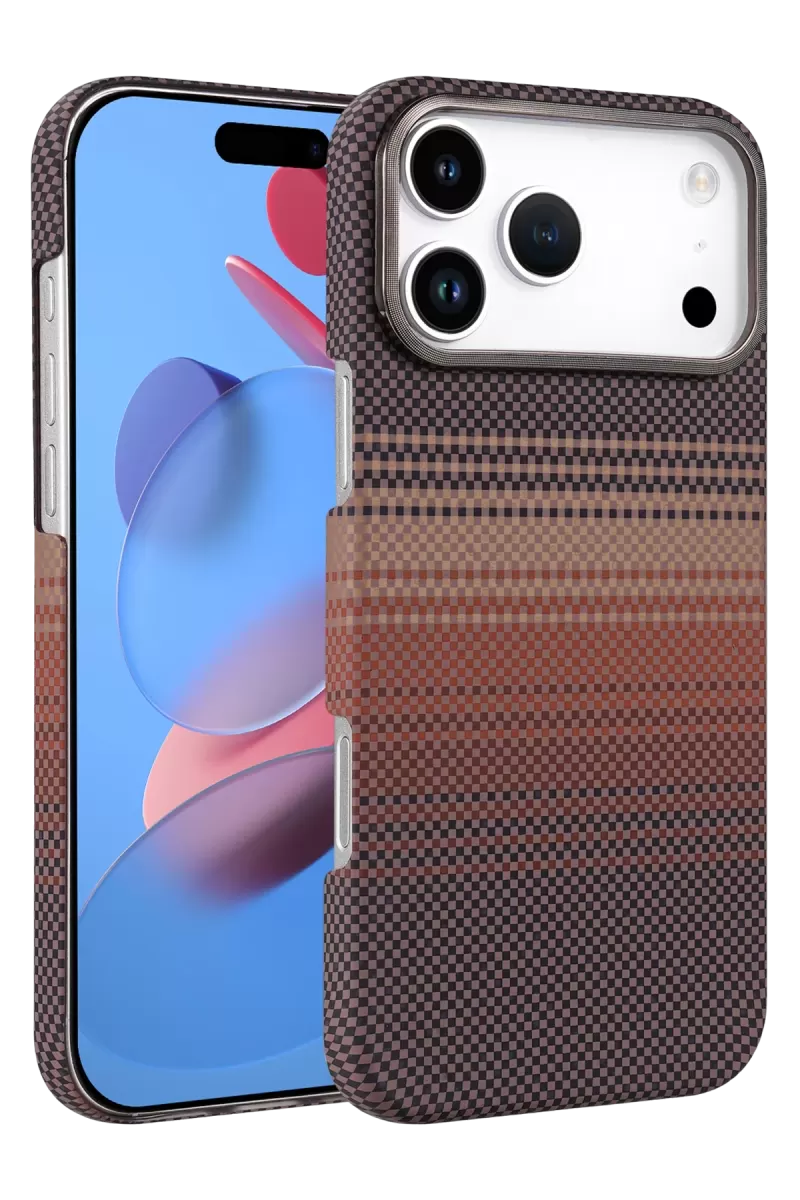 Newface Apple iPhone 17 Pro Vega Magsafe Kapak - Çöl Titanyum