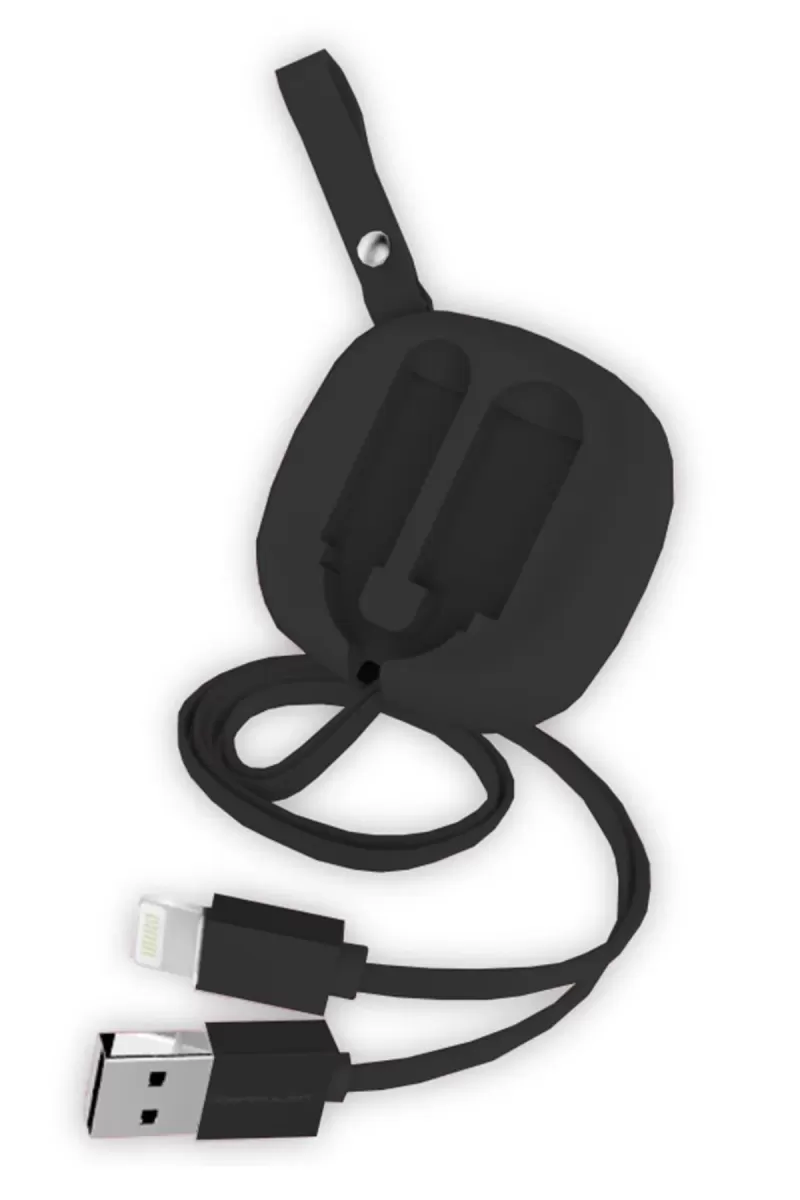 Konfulon S80 Lightning Kablo iphone Uyumlu 20cm-1M 2A - Siyah