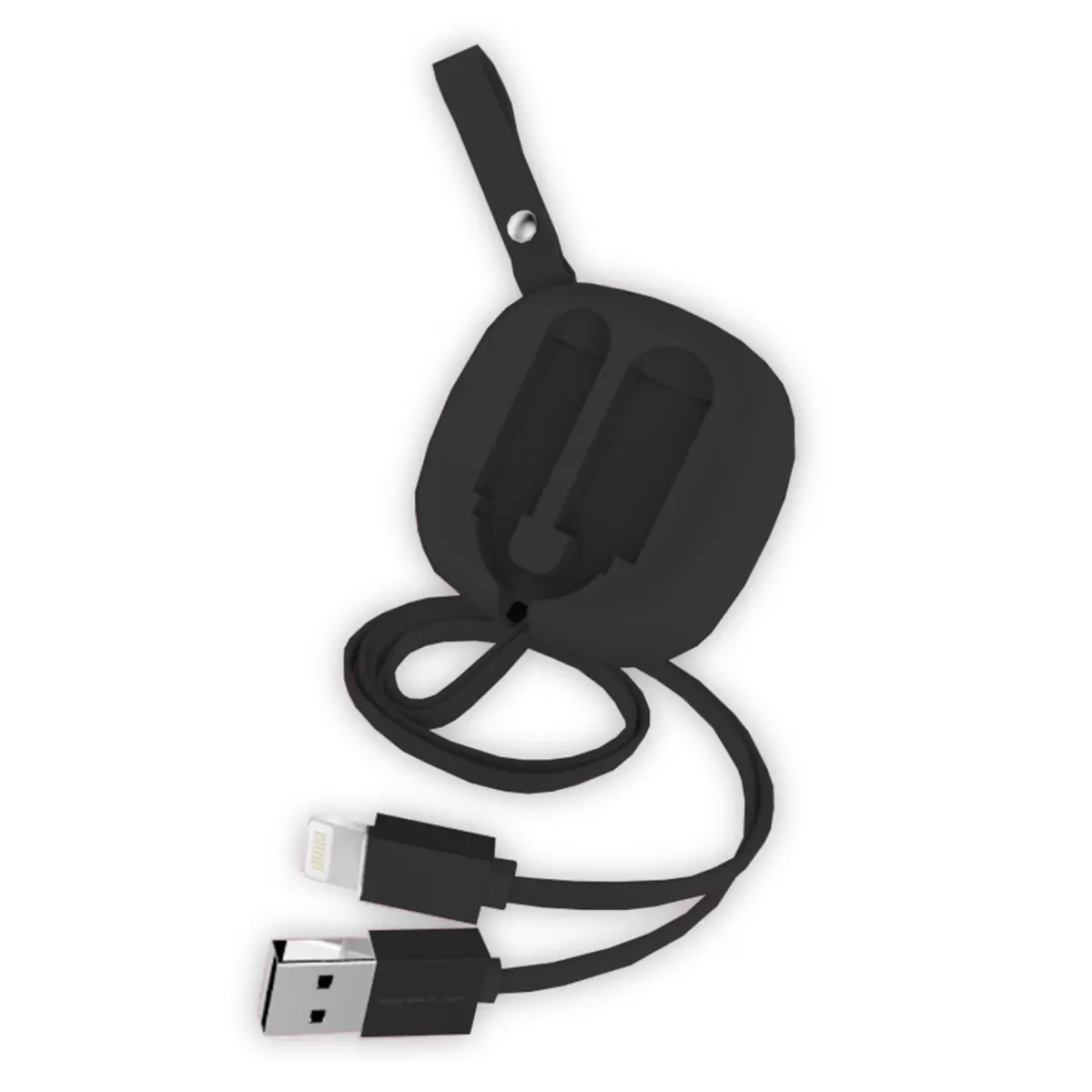 Konfulon S80 Lightning Kablo iphone Uyumlu 20cm-1M 2A - Siyah