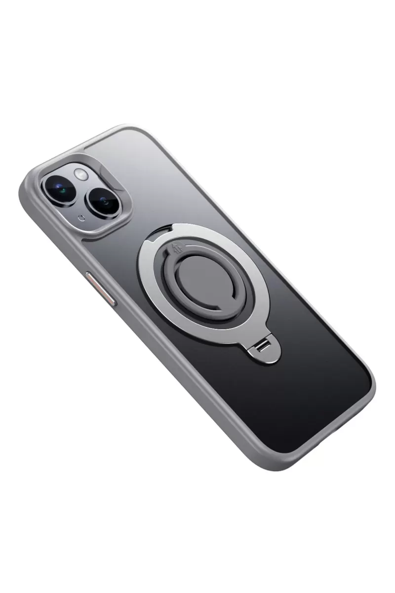 Joko Apple iPhone 15 Avatar 360 Dönen Magsafe Kapak - Titan Gri
