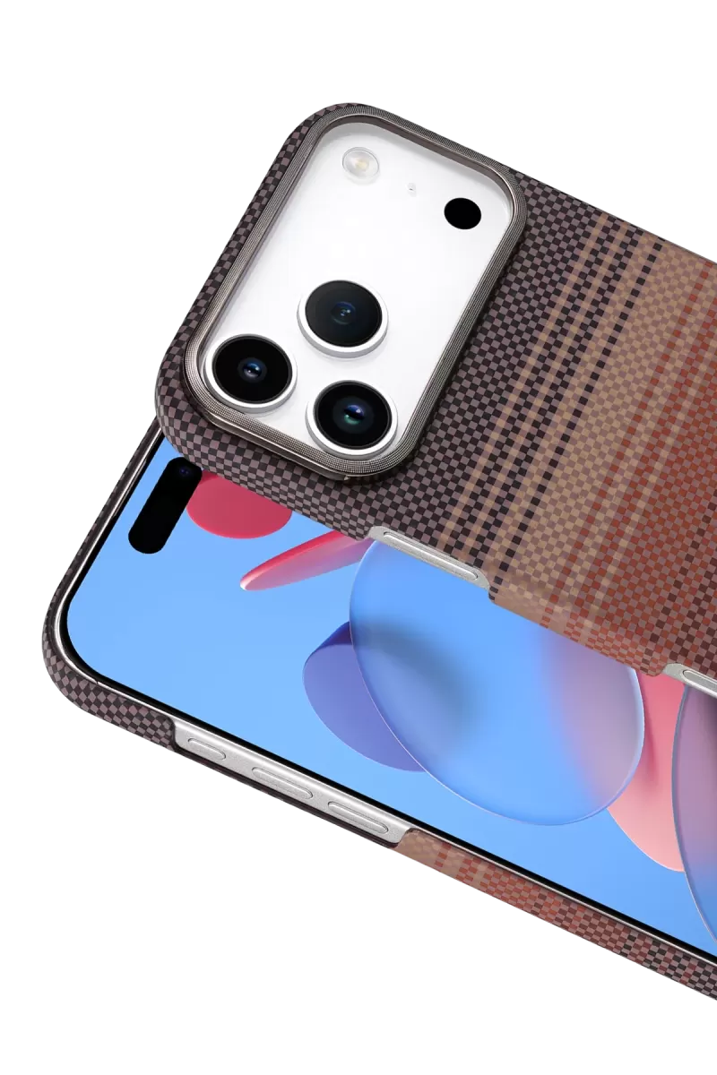 Newface Apple iPhone 17 Pro Max Vega Magsafe Kapak - Çöl Titanyum