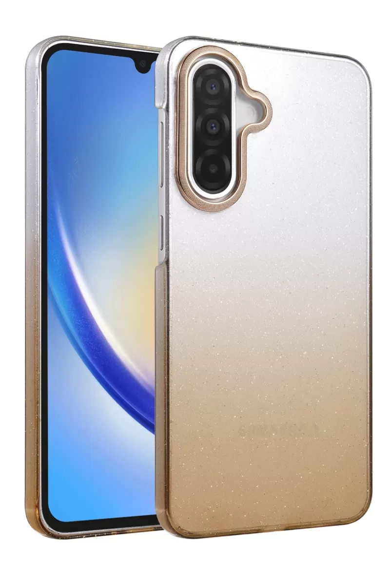Newface Samsung Galaxy A26 Glossy Kapak - Çöl Titanyum
