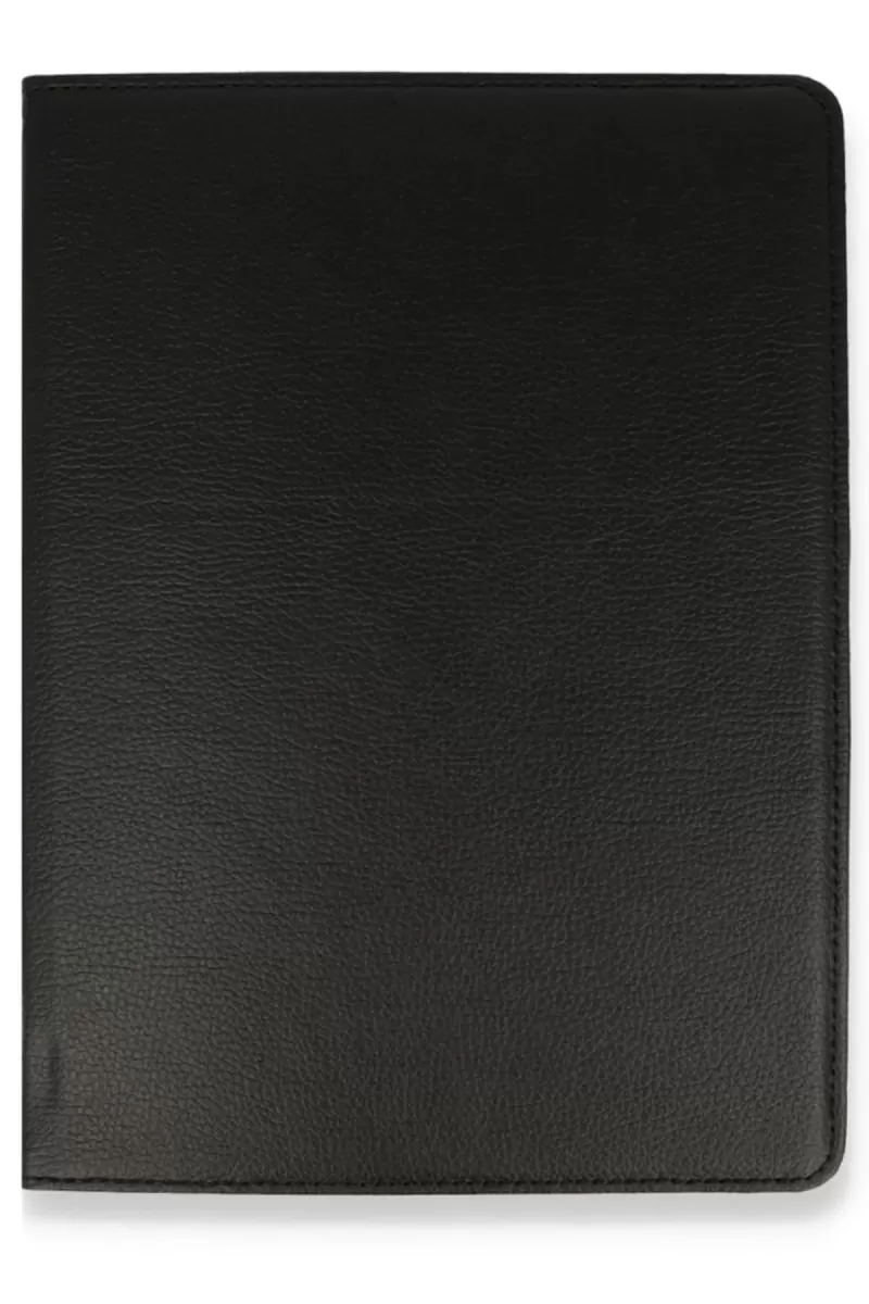 Newface Samsung Galaxy T560 Tab E 9.7 Kılıf 360 Tablet Deri Kılıf - Siyah