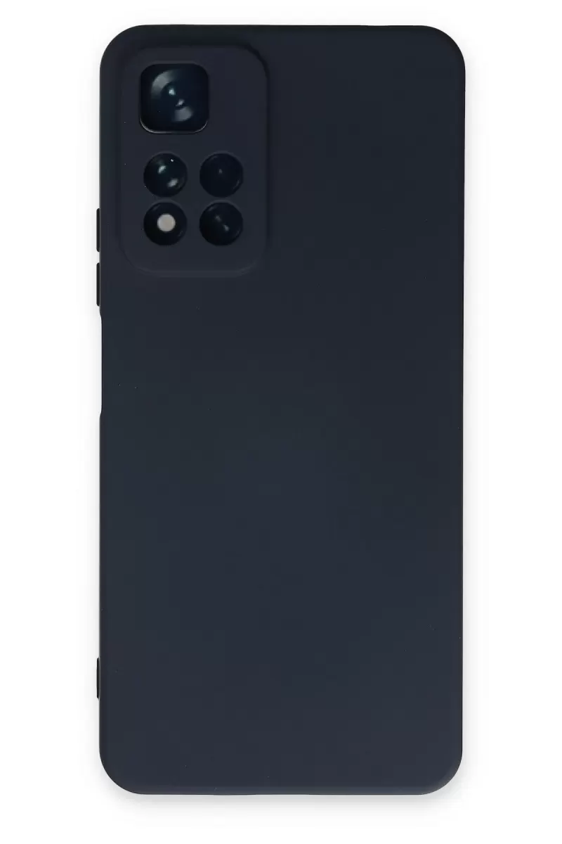 Newface Xiaomi Redmi Note 11 Pro Plus 5G Kılıf Nano içi Kadife Silikon - Lacivert