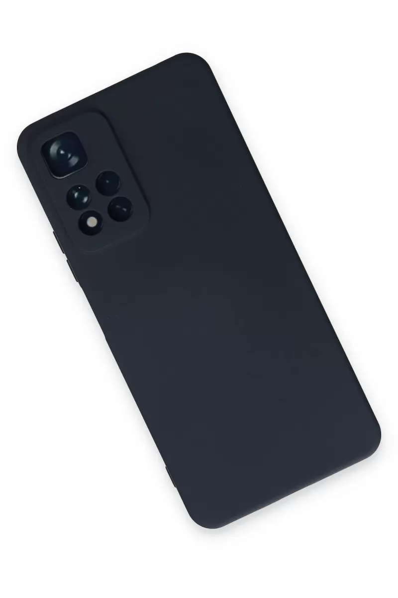 Newface Xiaomi Redmi Note 11 Pro Plus 5G Kılıf Nano içi Kadife Silikon - Lacivert