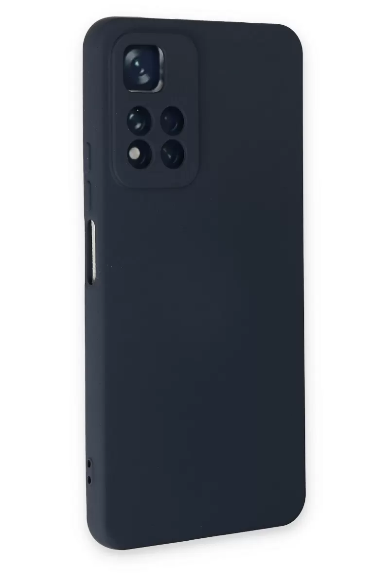 Newface Xiaomi Redmi Note 11 Pro Plus 5G Kılıf Nano içi Kadife Silikon - Lacivert