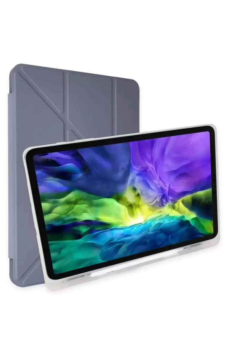 Newface Xiaomi Redmi Pad Kılıf Kalemlikli Mars Tablet Kılıfı - Lavender