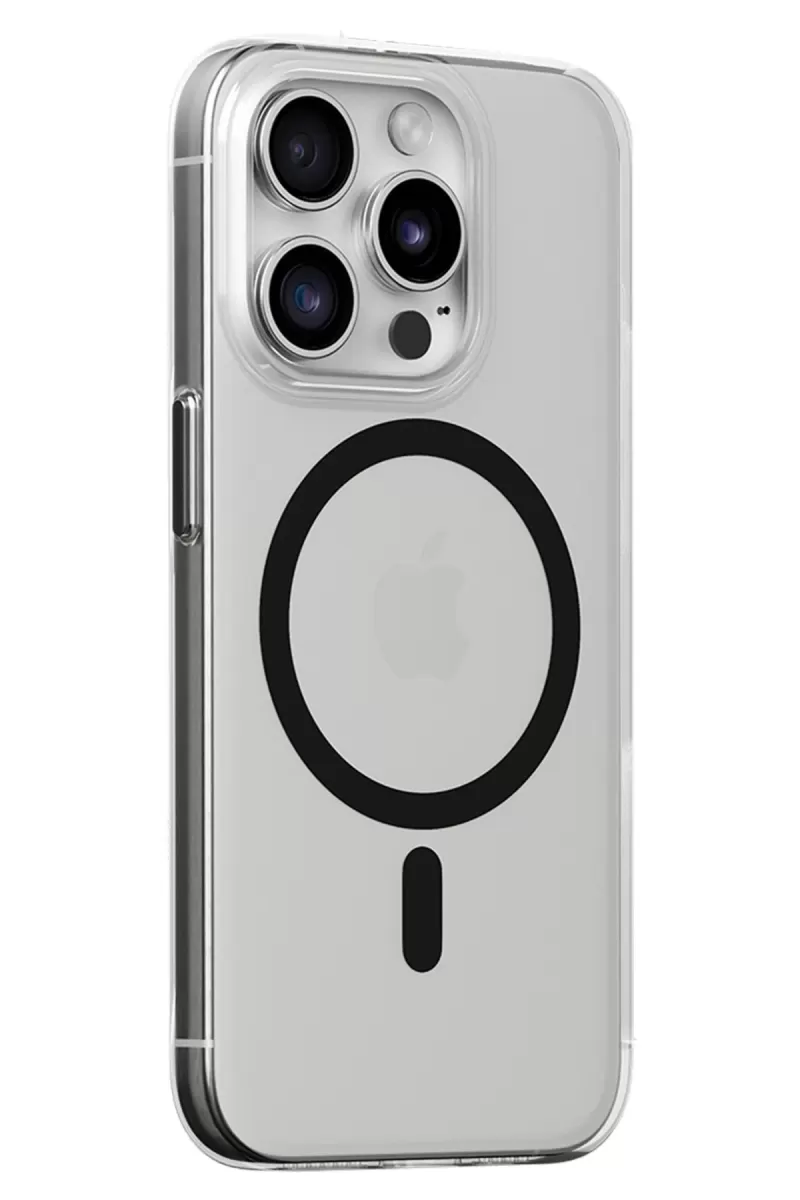 Joko Apple iPhone 15 Pro Max Kılıf Bubble Magsafe Kapak - Siyah