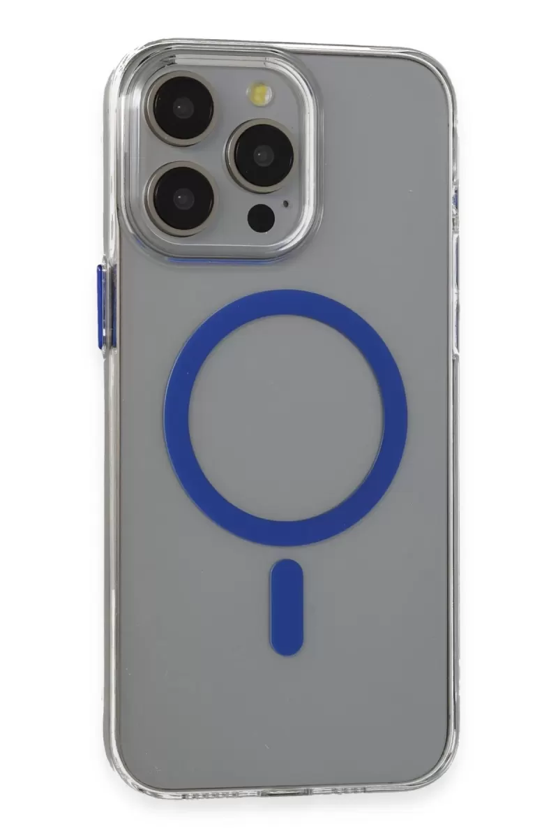 Joko Apple iPhone 15 Pro Max Bubble Magsafe Kapak - Lacivert