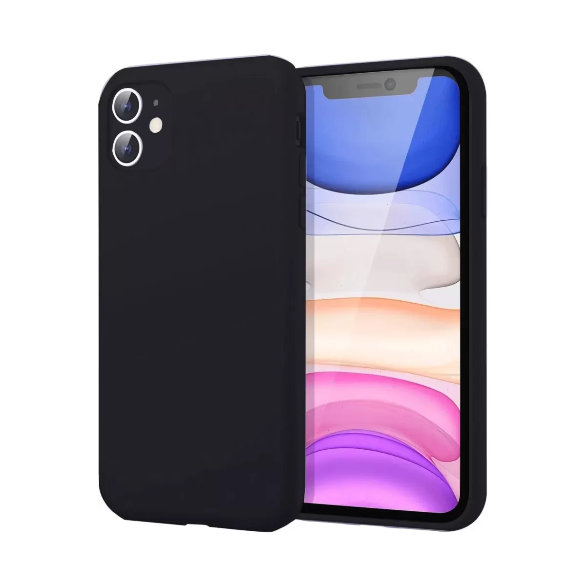 Newface Apple iPhone 11 Kılıf First Silikon - Siyah