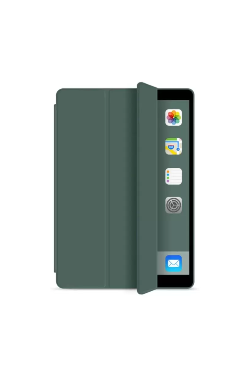 Newface Apple iPad Mini 5 Kılıf Tablet Smart Kılıf - Koyu Yeşil