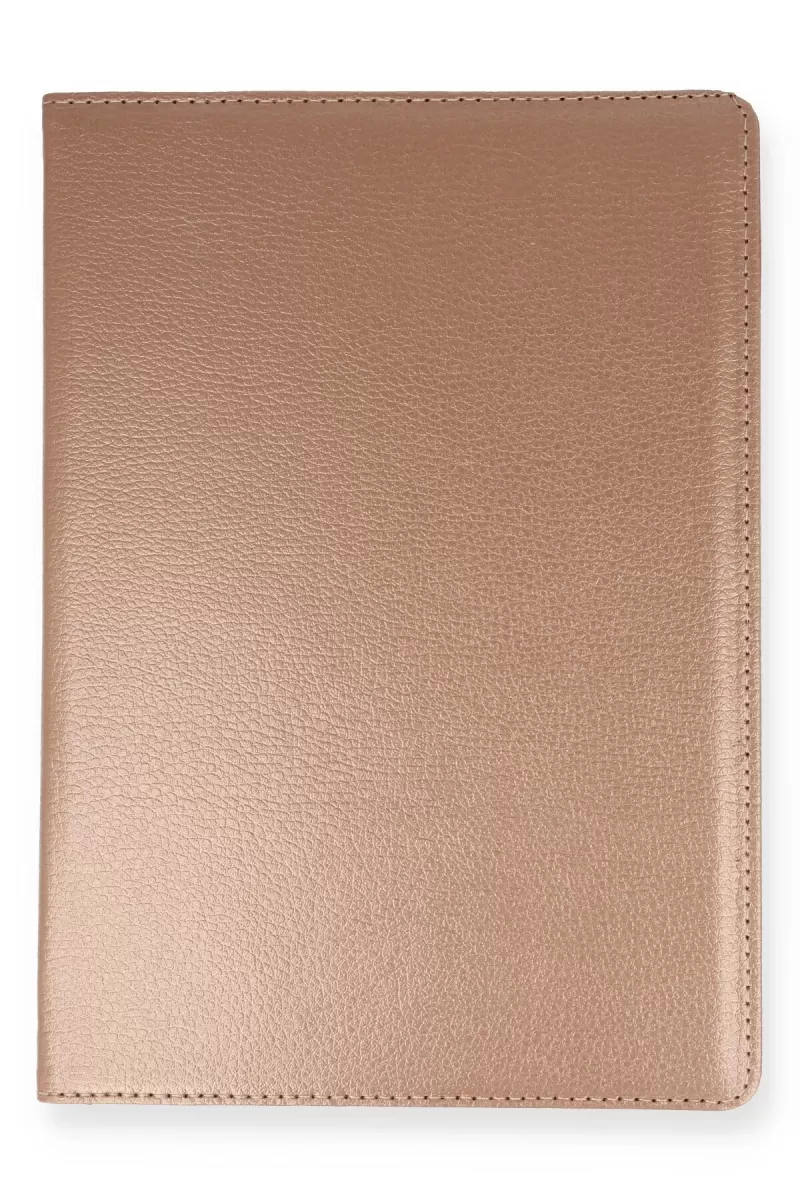 Newface Apple iPad 10.2 (7.nesil) Kılıf 360 Tablet Deri Kılıf - Rose Gold