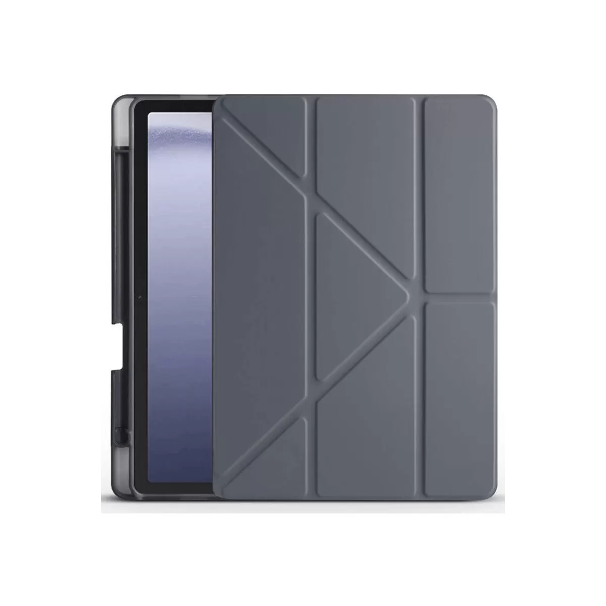 Newface Xiaomi Redmi Pad Pro 12.1 Kılıf Kalemlikli Mars Tablet Kılıfı - Koyu Gri