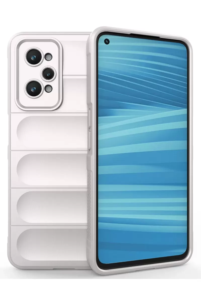 Newface Realme GT2 5G Kılıf Optimum Silikon - Krem