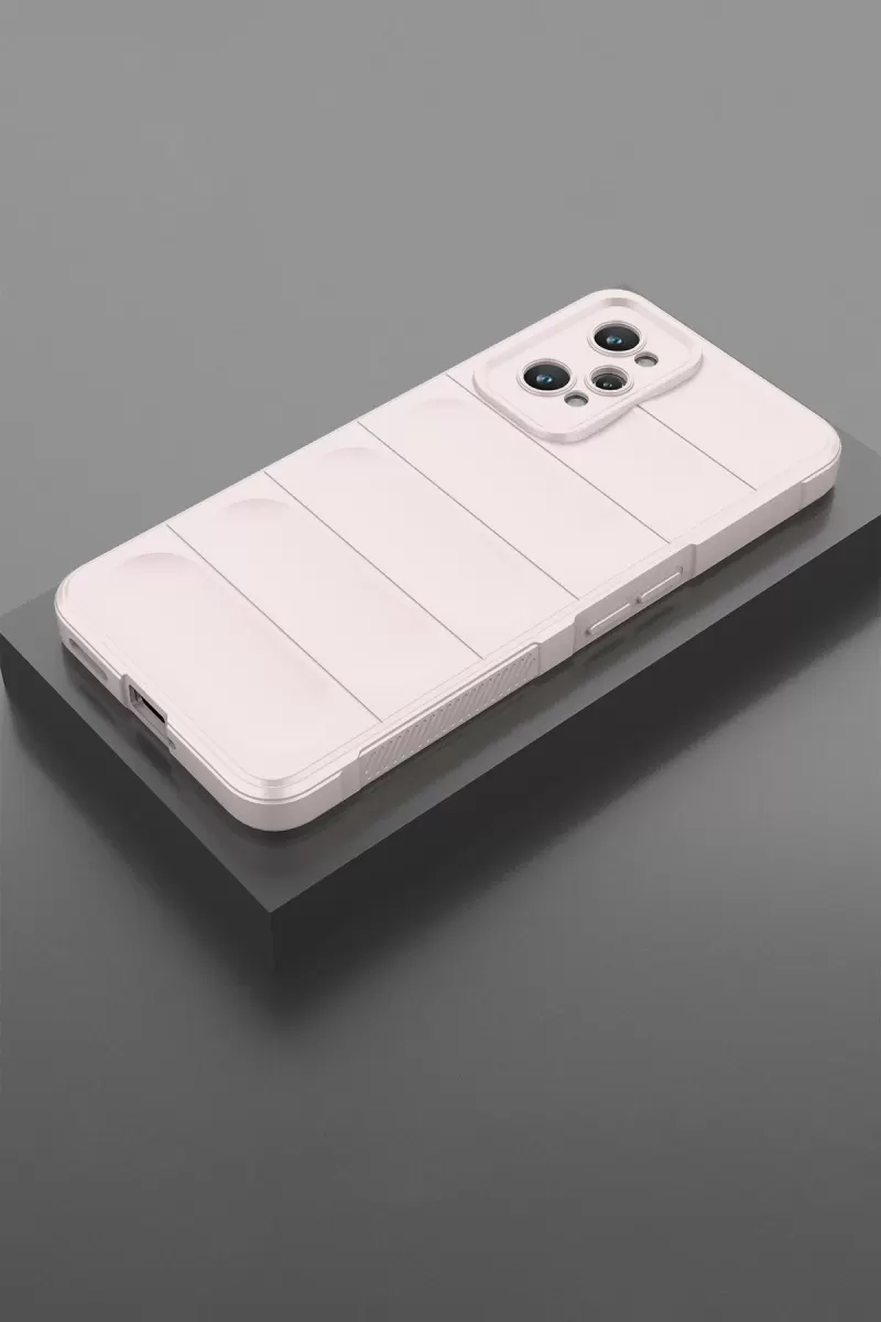 Newface Realme GT2 5G Kılıf Optimum Silikon - Krem