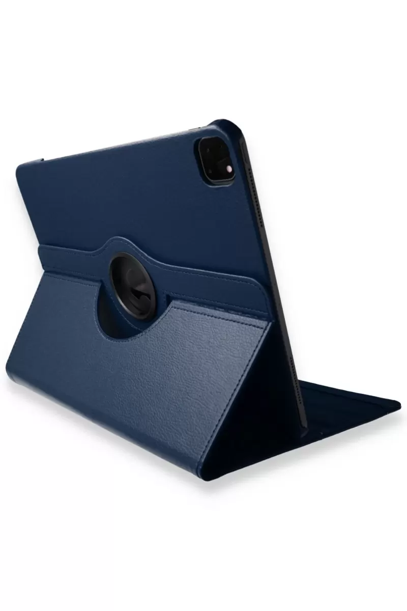 Newface Apple iPad Air 4 10.9 Kılıf 360 Tablet Deri Kılıf - Lacivert