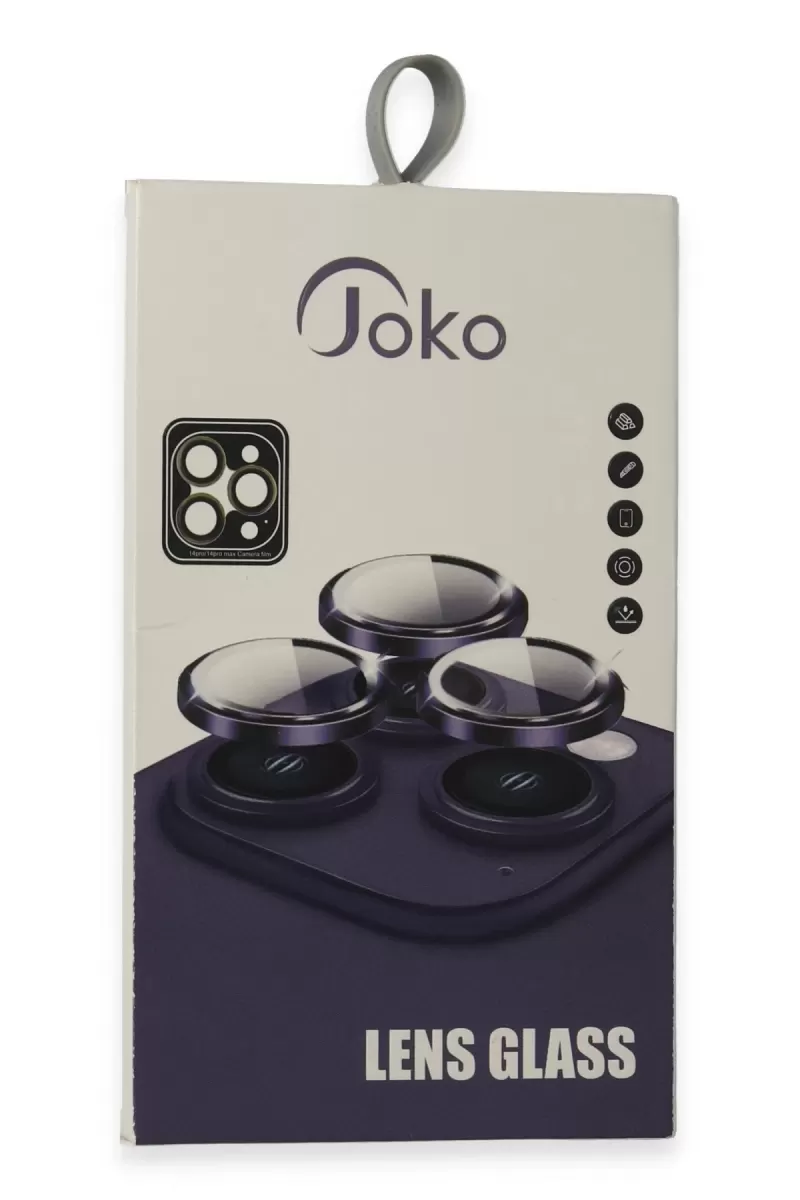 Joko Apple iPhone 15 PVD Metal Kamera Lens - Sarı