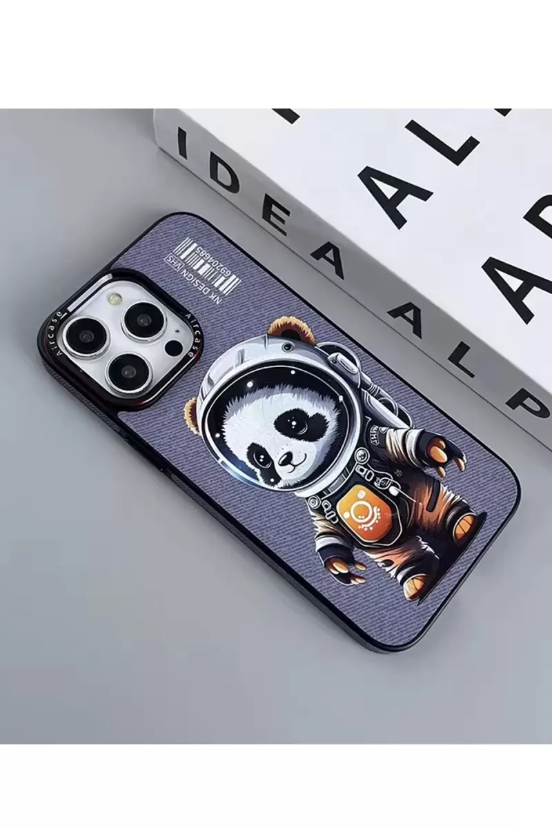 Joko Apple iPhone 15 Pro Max Fun Magsafe Kapak - Titan Gri