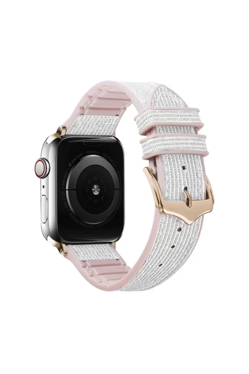 Movenchy Apple Watch 38mm Blink Kordon - Beyaz