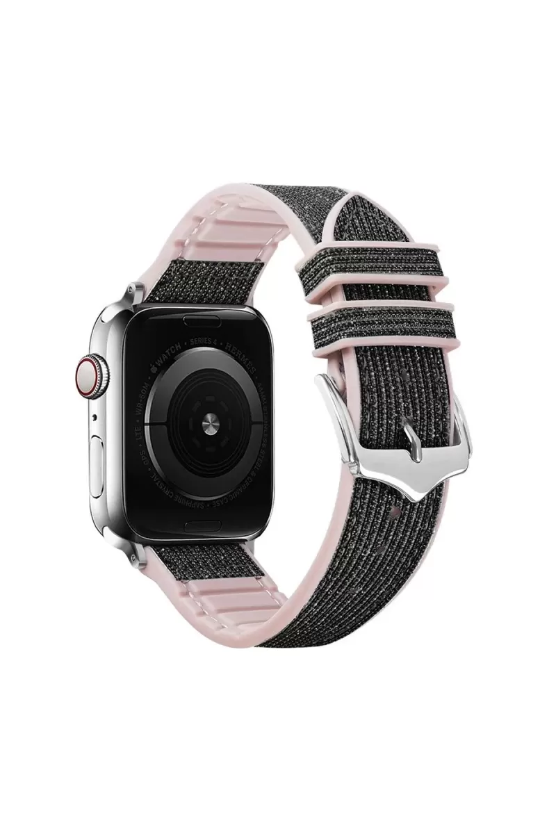 Movenchy Apple Watch 45mm Blink Kordon - Siyah