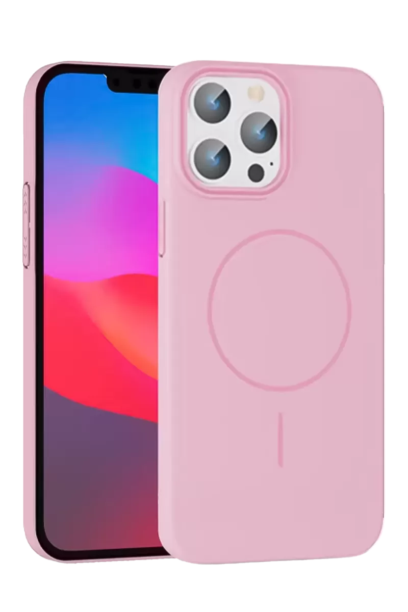 Joko Apple iPhone 14 Pro Max Broş Magsafe Kapak - Pembe