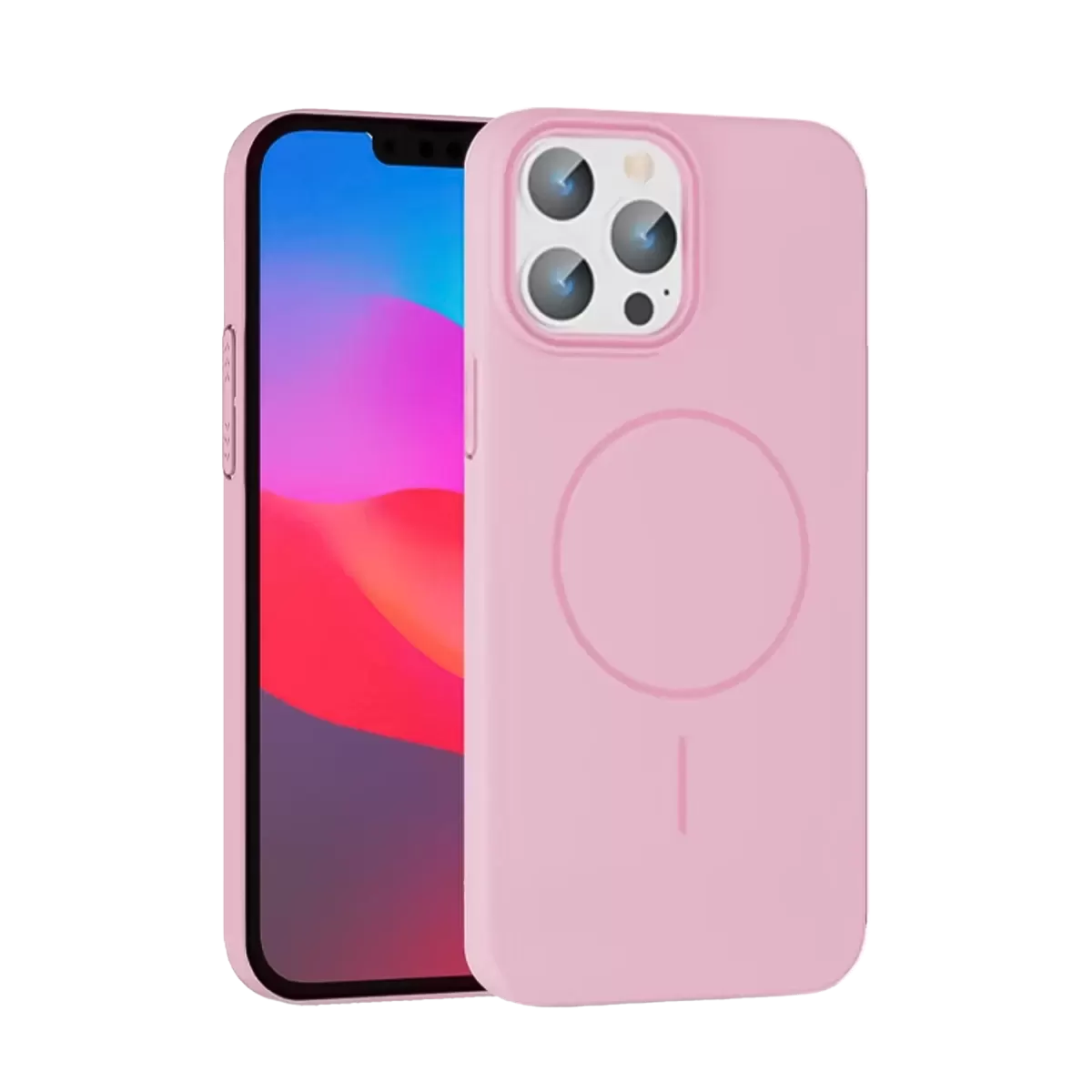Joko Apple iPhone 14 Pro Max Broş Magsafe Kapak - Pembe