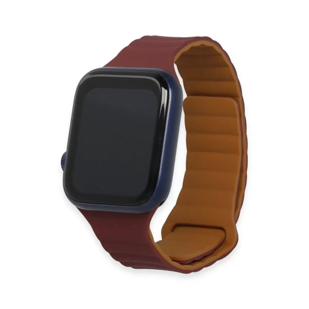 Newface Apple Watch 42mm KR411 Tailored Strap Kordon - Derin Mor
