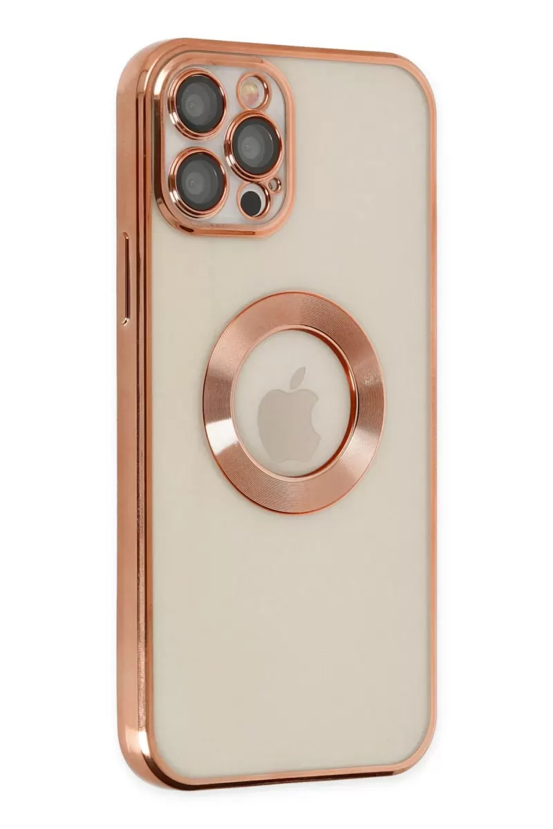 Newface Apple iPhone 11 Pro Max Kılıf Slot Silikon - Rose Gold