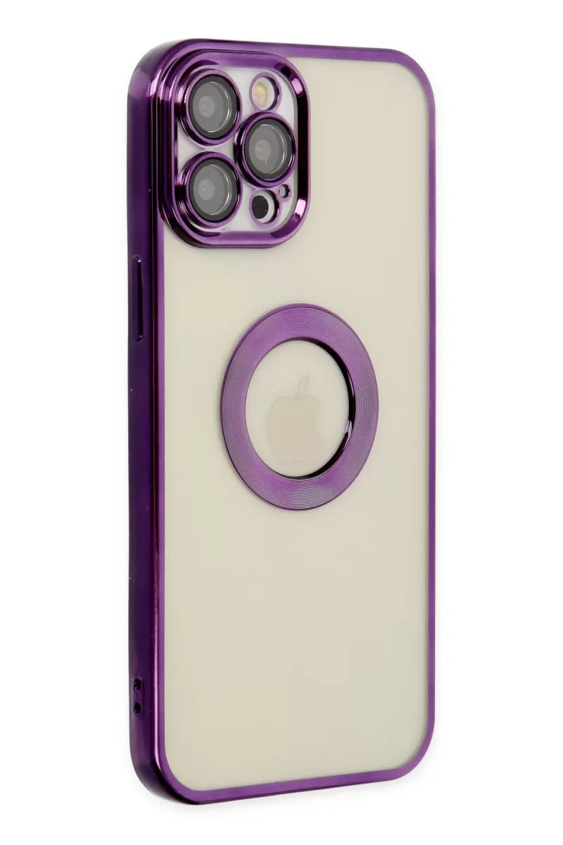 Newface Apple iPhone 11 Pro Max Kılıf Slot Silikon - Mor