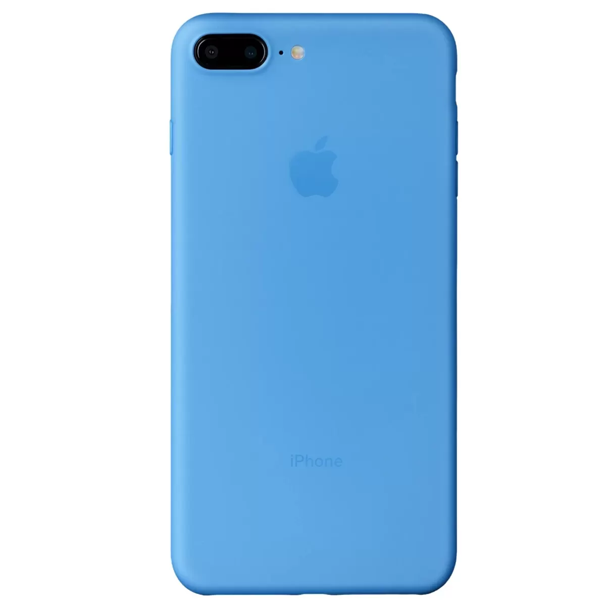 Newface Apple iPhone 8 Plus Kılıf PP Ultra İnce Kapak - Mavi