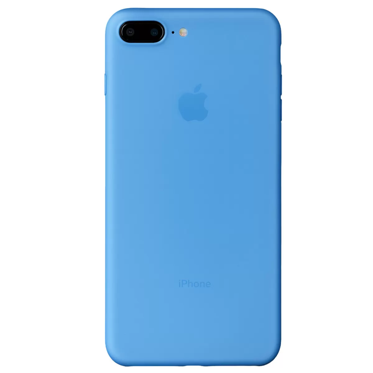 Newface Apple iPhone 8 Plus Kılıf PP Ultra İnce Kapak - Mavi