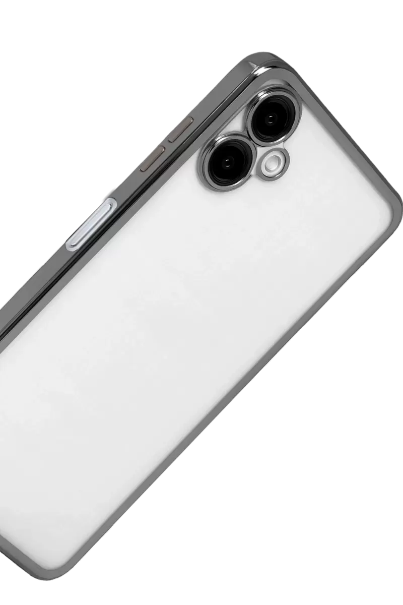 Newface Samsung Galaxy A07 4G Razer Lensli Silikon - Titan Gri
