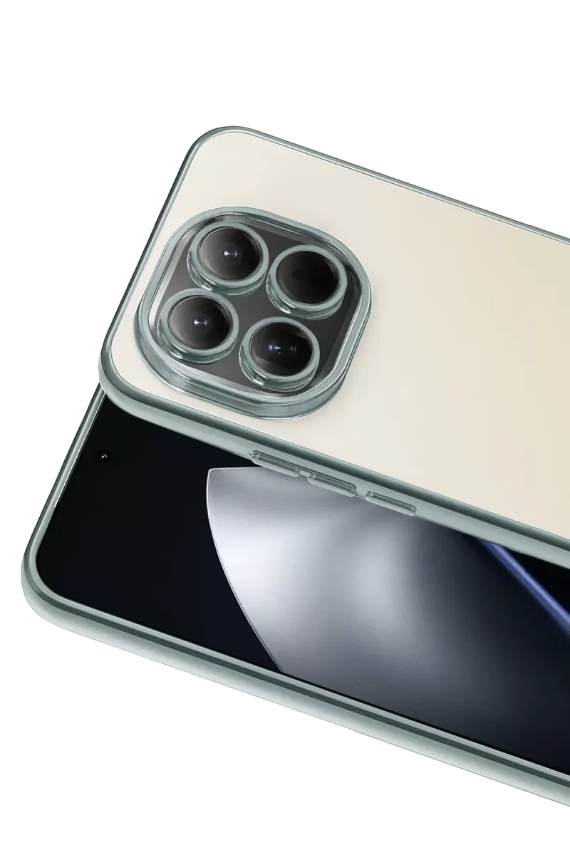 Newface Xiaomi Mi 15T Razer Lensli Silikon - Gümüş