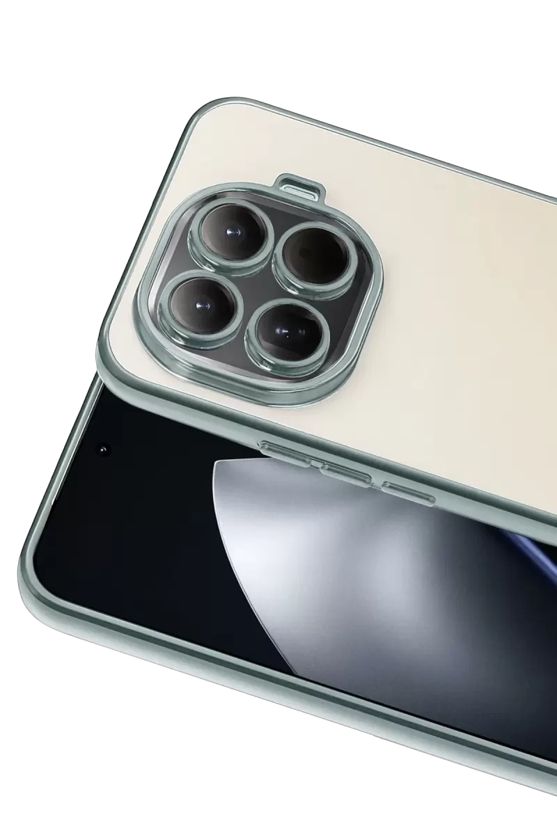 Newface Xiaomi Mi 15T Pro Razer Lensli Silikon - Gümüş