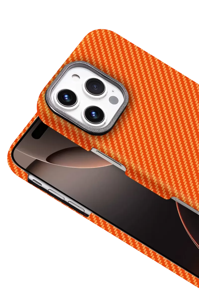 Newface Apple iPhone 16 Pro Vega Magsafe Kapak - Sarı