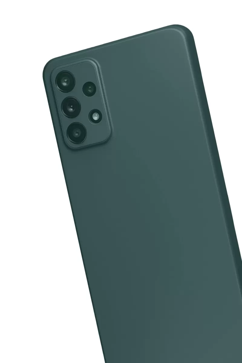 Newface Samsung Galaxy M31S Kılıf First Silikon - Yeşil