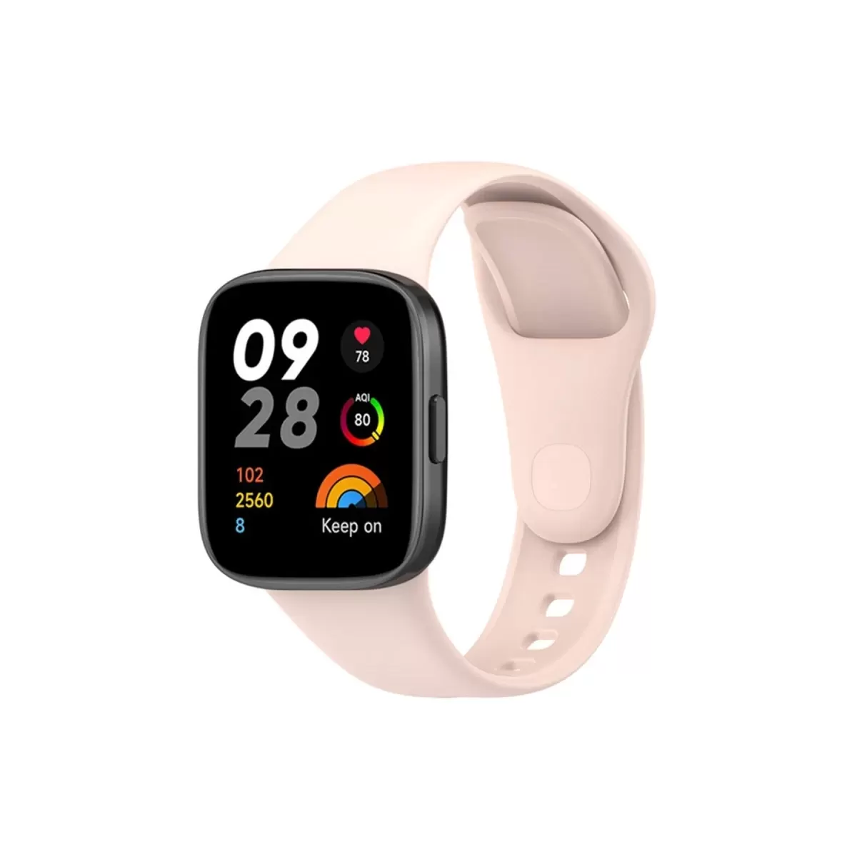 Newface Xiaomi Redmi Watch 3 Klasik Kordon - Pudra