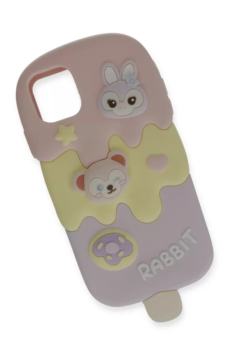 Newface Apple iPhone 13 Kılıf Poky Karakter Silikon Kapak- Desen 11