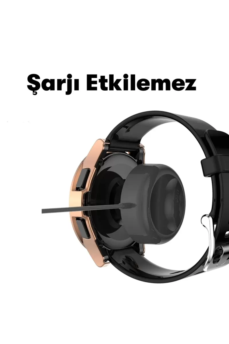Newface Watch 4 44mm Wall Camlı Kasa Ekran Koruyucu - Şeffaf