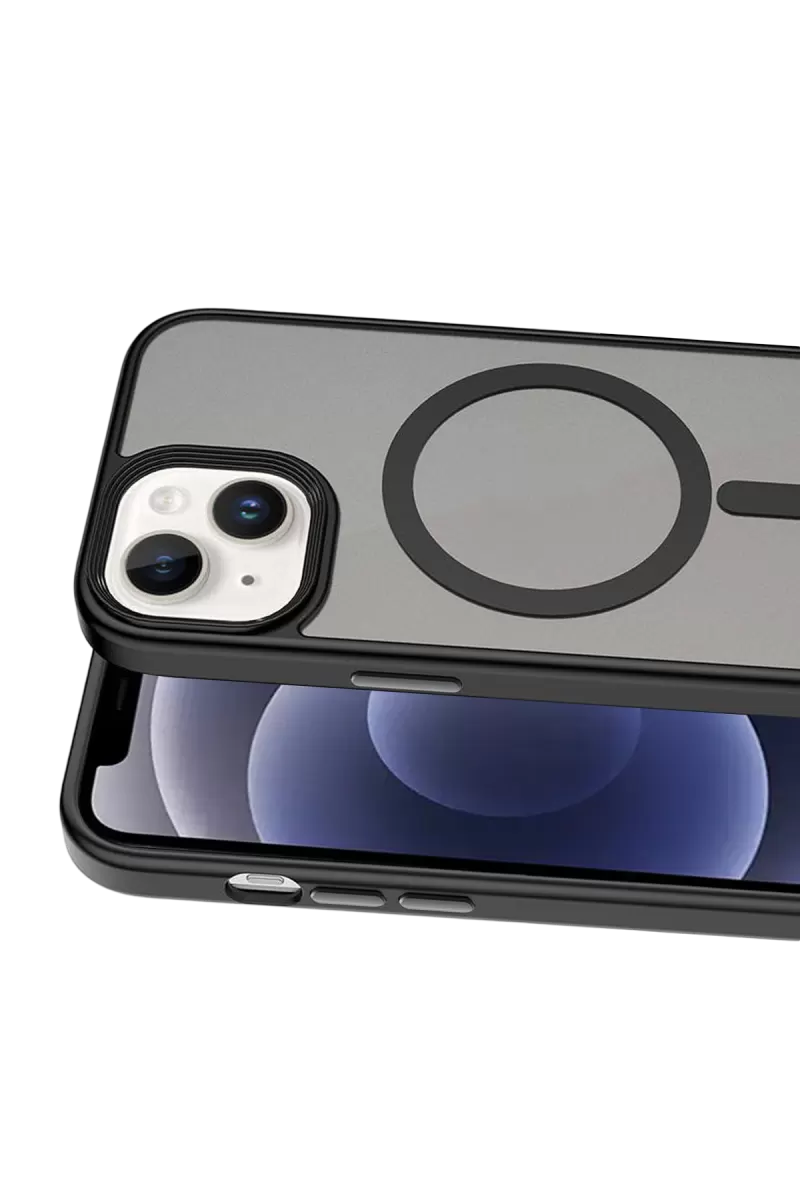 Joko Apple iPhone 15 Megane Magsafe Kapak - Siyah