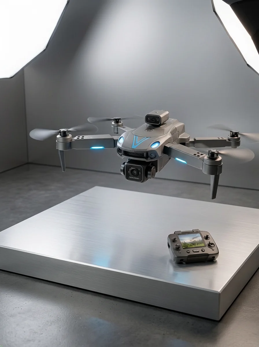 Uzaktan Kumandalı Çift Kameralı Hobi ve Fotoğraf Drone'u