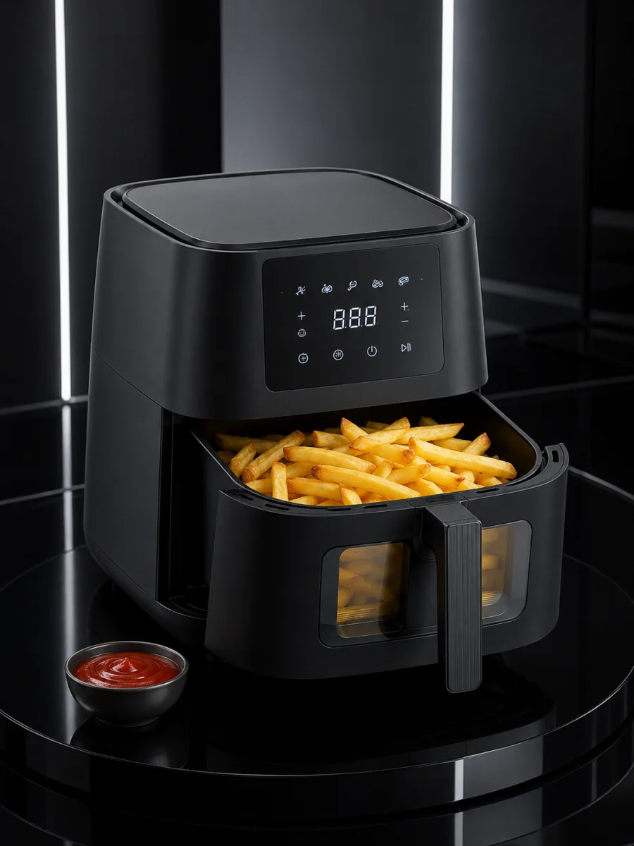 Air Fryer Mutfak Pişirme Cihazı Çok Programlı Dokunmatik