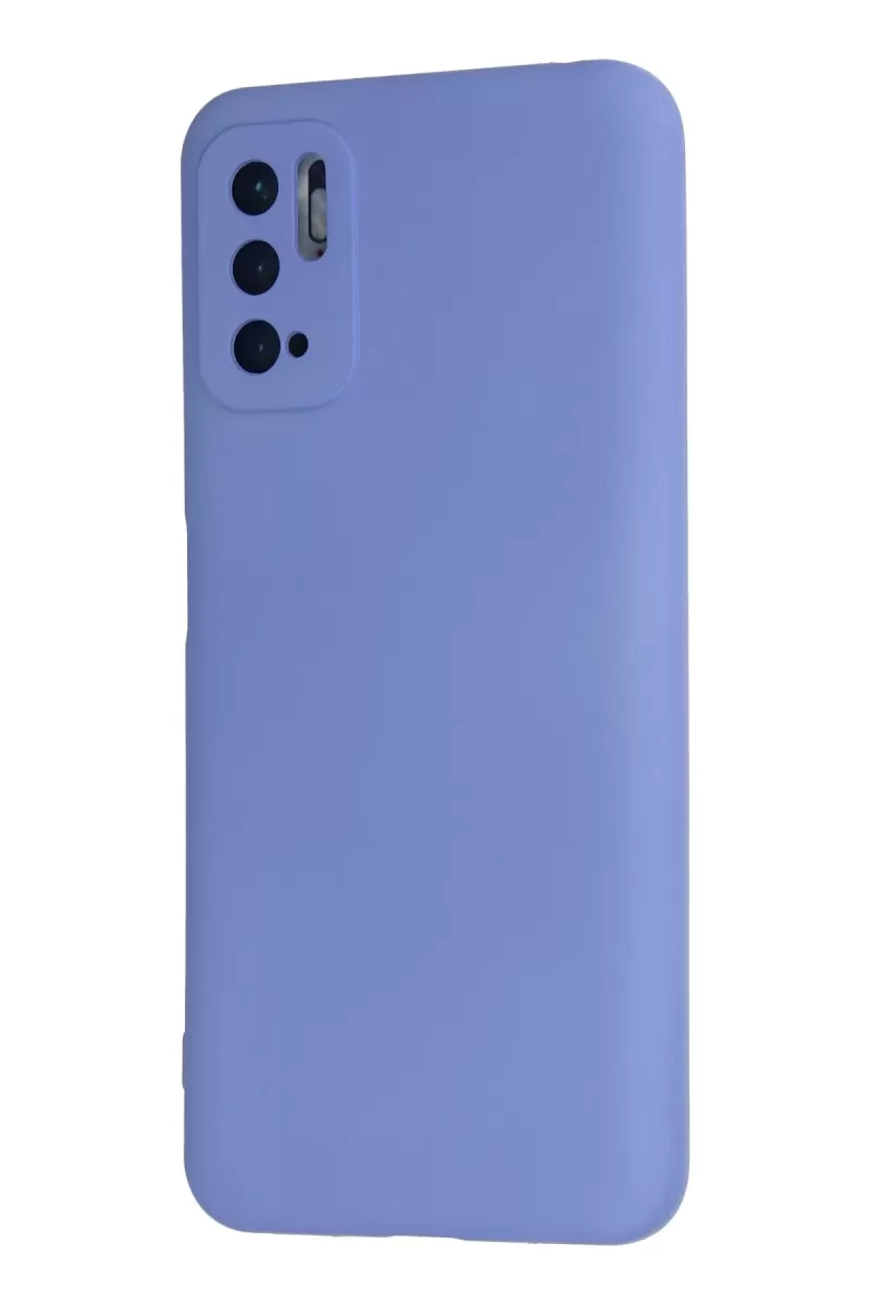 Newface Xiaomi Redmi Note 10 5G Kılıf Nano içi Kadife Silikon - Lila