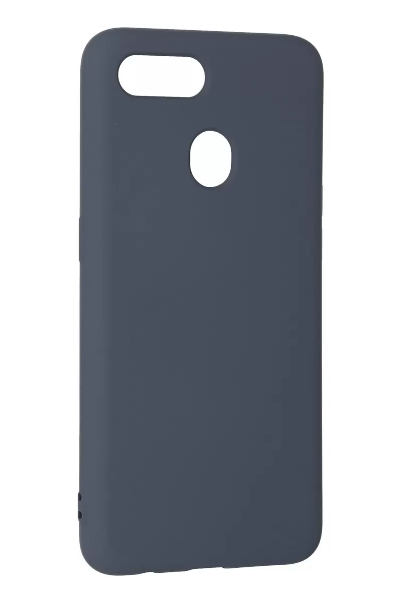 Newface Oppo A12 Kılıf Nano içi Kadife Silikon - Gri