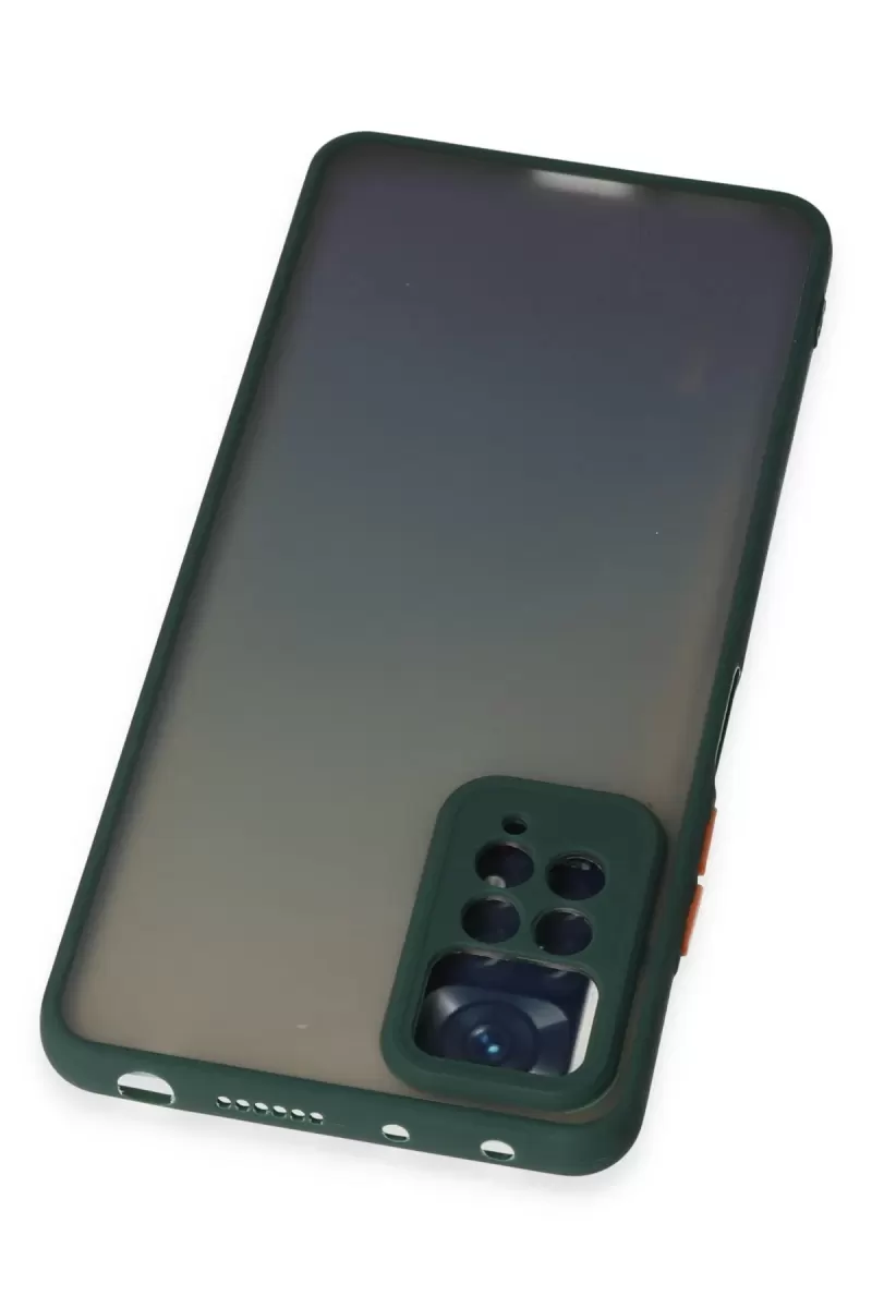 Newface Xiaomi Redmi Note 12 Pro 4G Kılıf Montreal Silikon Kapak - Yeşil