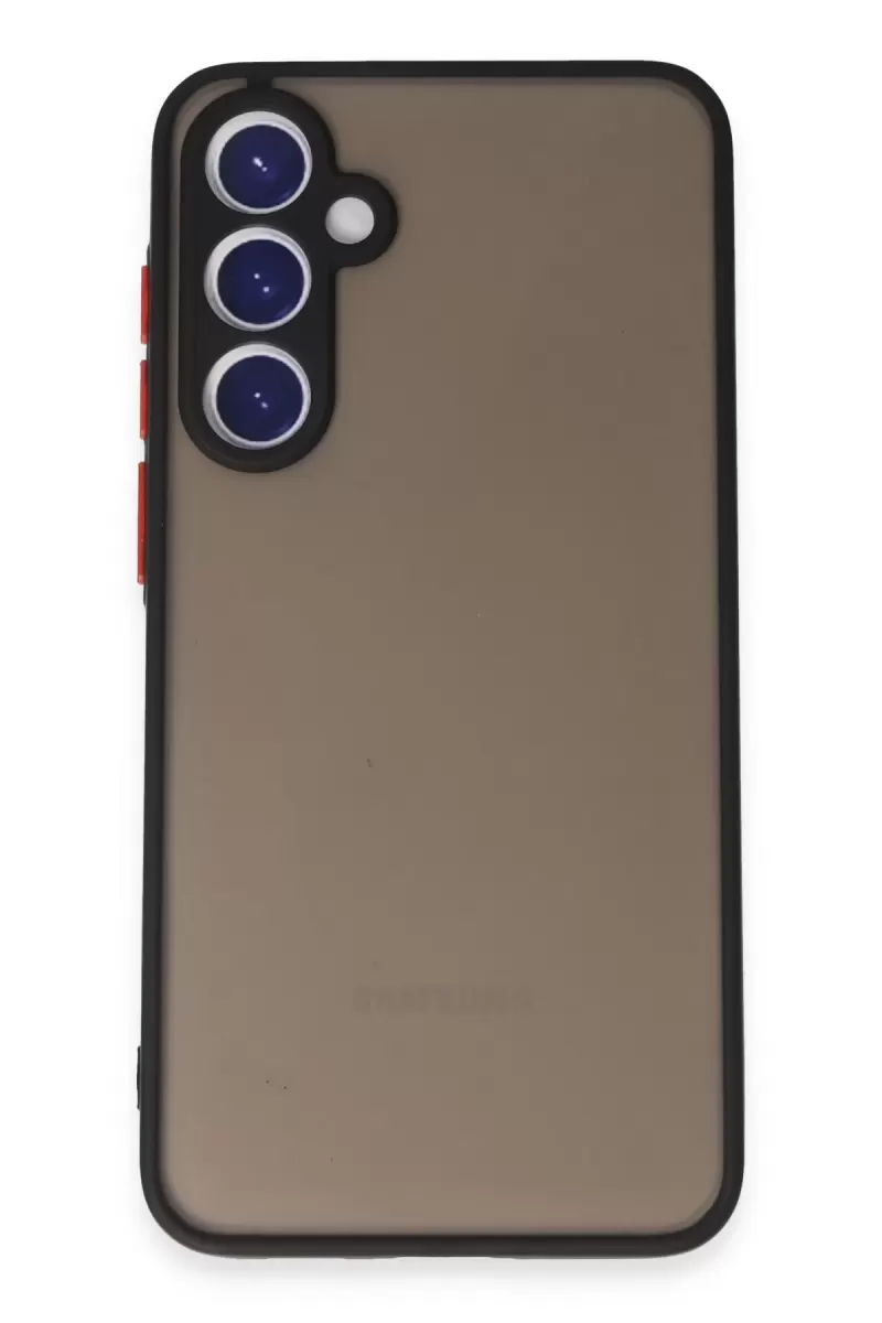 Newface Samsung Galaxy S23 Kılıf Montreal Silikon Kapak - Siyah