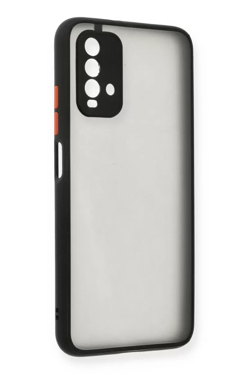 Newface Xiaomi Redmi 9T Kılıf Montreal Silikon Kapak - Siyah