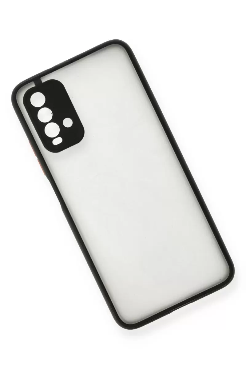 Newface Xiaomi Redmi 9T Kılıf Montreal Silikon Kapak - Siyah